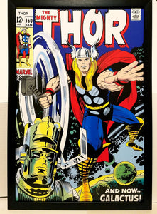 Mighty Thor #160 by Jack Kirby 12x18 FRAMED Marvel Comics Vintage Art Print Poster