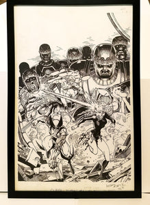 Classic X-Men #6 by Art Adams 11x17 FRAMED Original Art Poster Marvel Comics