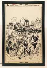 Load image into Gallery viewer, Giant Size X-Men #1 by Gil Kane 11x17 FRAMED Original Art Poster Marvel Comics
