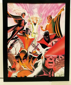 Uncanny X-Men by Alex Ross 8.5x11 FRAMED Marvel Comics Art Print Poster