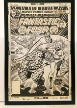 Load image into Gallery viewer, Fantastic Four #203 by Dave Cockrum 11x17 FRAMED Original Art Poster Marvel Comics
