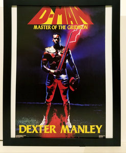 Dexter Manley WFT Redskins Costacos Brothers 8.5x11 FRAMED Print Vintage 80s Poster