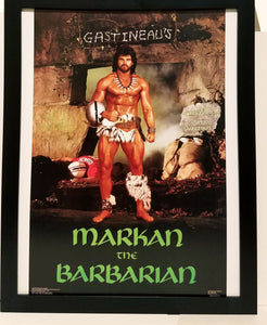 Mark Gastineau NY Jets Costacos Brothers 8.5x11 FRAMED Print Vintage 80s Poster