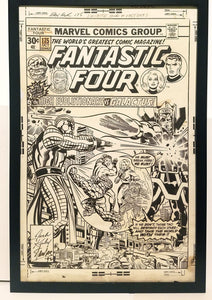 Fantastic Four #175 by Jack Kirby 11x17 FRAMED Original Art Poster Marvel Comics