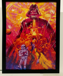 Star Wars Empire Strikes Back by Noriyoshi Ohrai 9x12 FRAMED Art Print Movie Poster