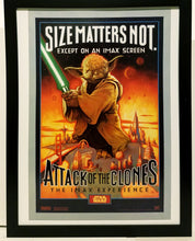 Load image into Gallery viewer, Star Wars Attack of the Clones IMAX 2002 9x12 FRAMED Art Print Movie Poster
