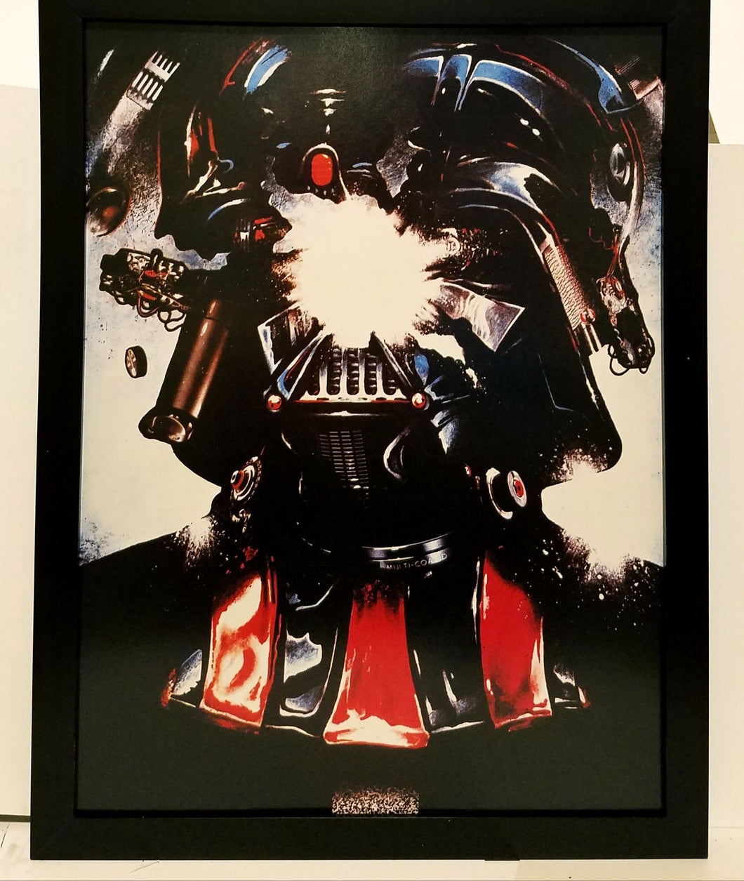 Star Wars Return of the Jedi 1984 Poland Variant 9x12 FRAMED Art Print Movie Poster