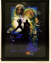 Load image into Gallery viewer, Star Wars Return of the Jedi by Drew Struzan 9x12 FRAMED Art Print Movie Poster
