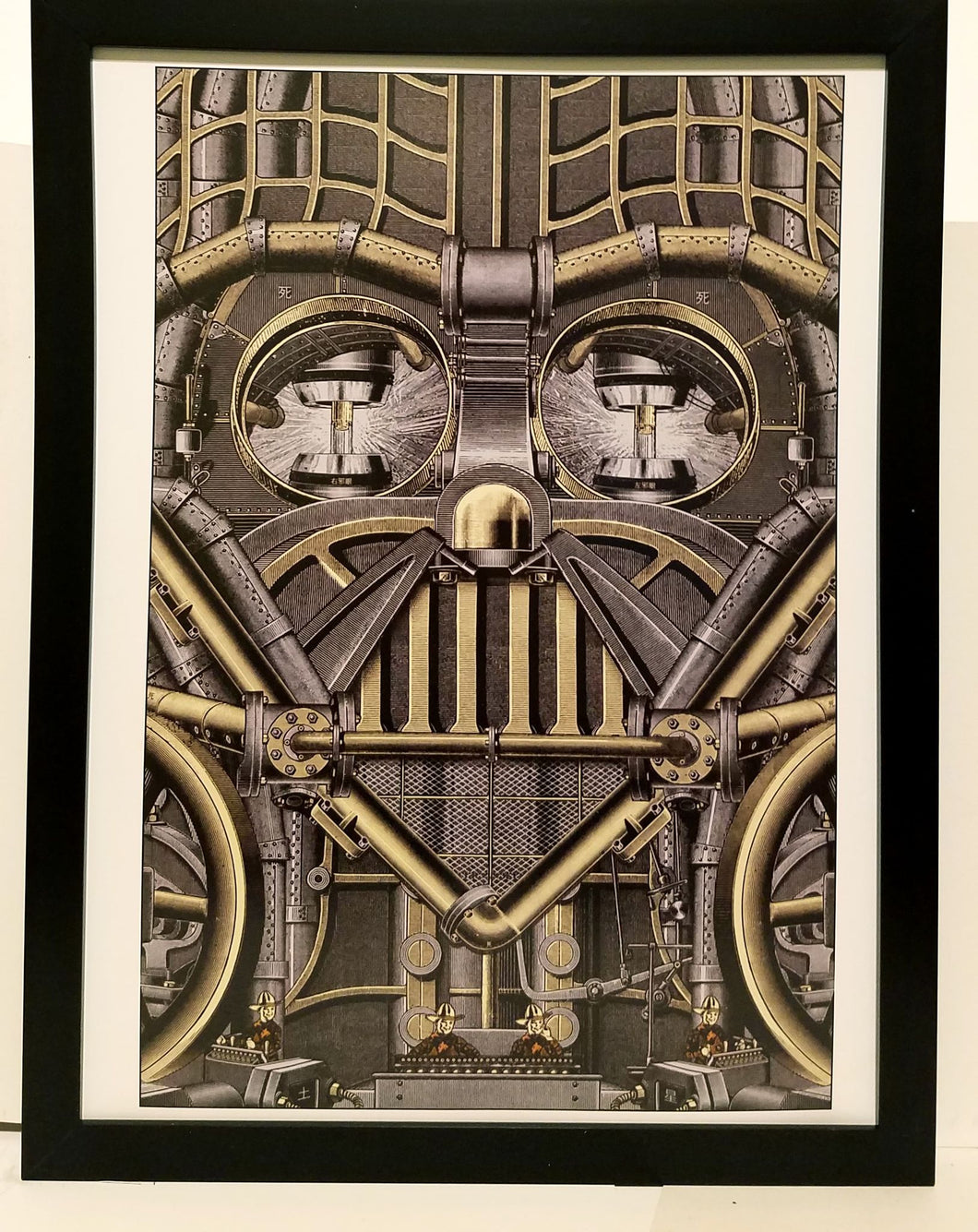 Star Wars Darth Vader by Rob Jones 9x12 FRAMED Art Mondo Print Movie Poster