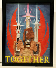 Load image into Gallery viewer, Star Wars Together by Joe Corroney LGBTQ 9x12 FRAMED Art Print Movie Poster
