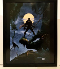 Load image into Gallery viewer, Black Panther by Tim Sale 11x14 FRAMED Marvel Comics Art Print Poster
