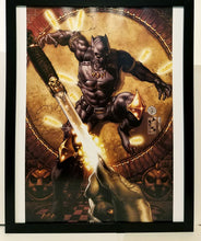 Load image into Gallery viewer, Black Panther by Simone Bianchi 11x14 FRAMED Marvel Comics Art Print Poster
