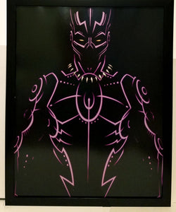 Black Panther by John Tyler Christopher 11x14 FRAMED Marvel Comics Art Print Poster