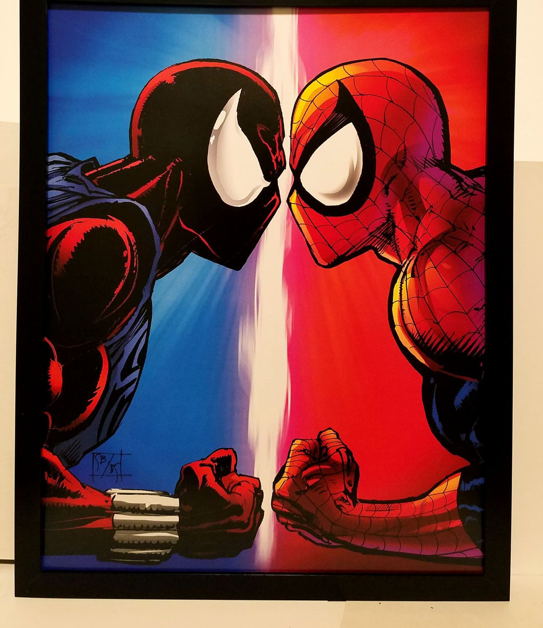 Spider-Man Clone Wars by Sal Buscema 11x14 FRAMED Marvel Comics Art Print Poster