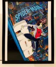 Load image into Gallery viewer, Spectacular Spider-Man by Marcos Martin 11x14 FRAMED Marvel Comics Art Print Poster
