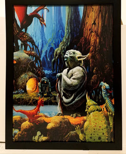 Star Wars Empire Strikes Back 1982 radio drama 9x12 FRAMED Art Print Movie Poster