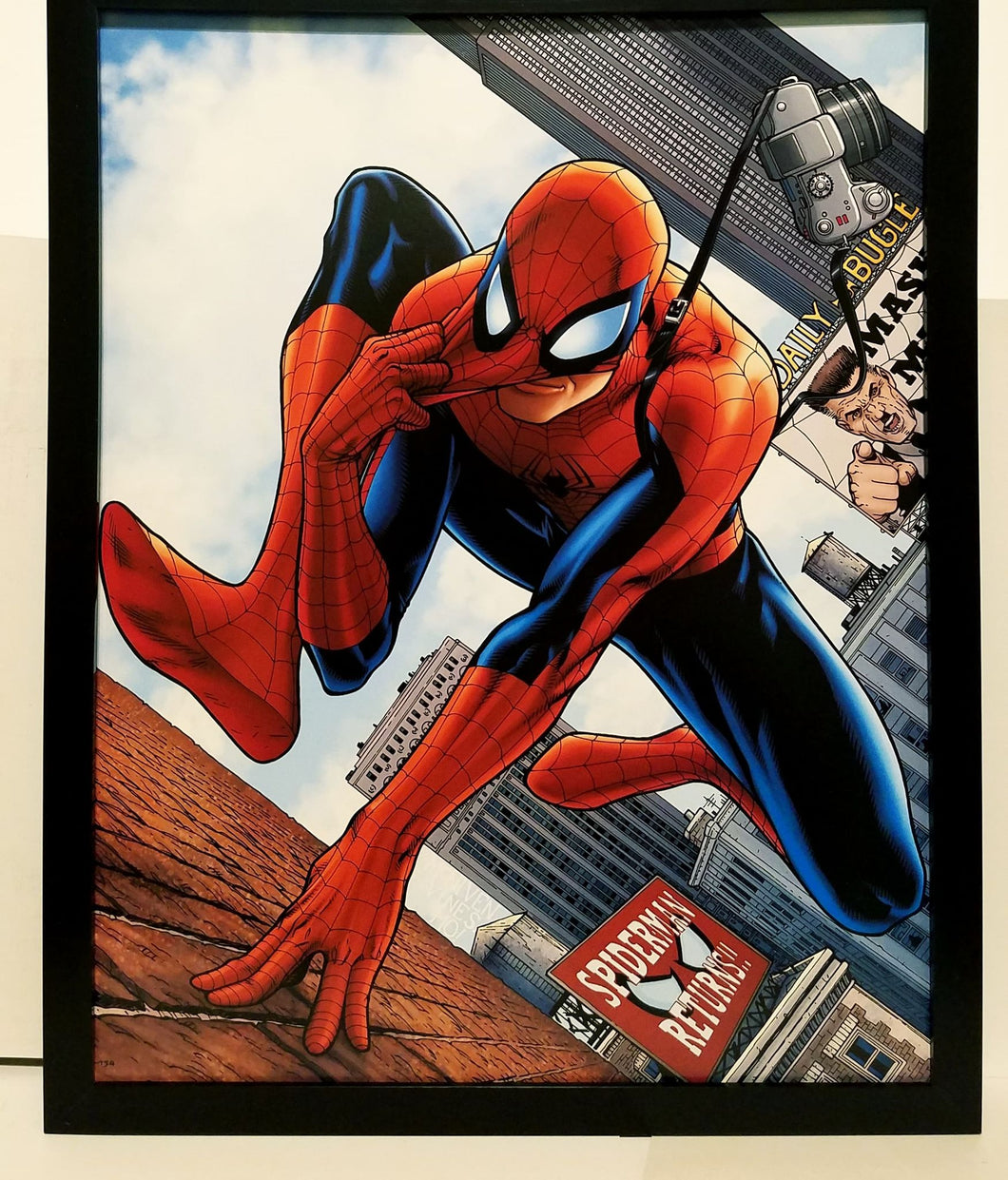 Amazing Spider-Man #546 One More Day 11x14 FRAMED Marvel Comics Art Print Poster