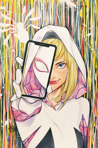 Spider-Gwen Ghost Spider by Peach Momoko 9.5x14.25 Art Print Marvel Comics Poster