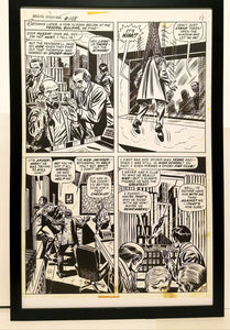 Amazing Spider-Man #108 pg. 13 John Romita 11x17 FRAMED Original Art Poster Marvel Comics