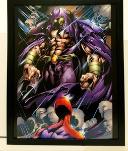 Ultimate Spider-Man Green Goblin by Mark Bagley 11x14 FRAMED Marvel Comics Art Print Poster
