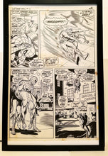 Load image into Gallery viewer, Amazing Spider-Man #71 pg. 19 John Romita 11x17 FRAMED Original Art Poster Marvel Comics
