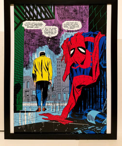 Amazing Spider-Man #50 No More by John Romita 11x14 FRAMED Marvel Comics Art Print Poster