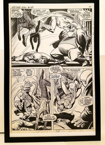 Amazing Spider-Man #69 pg. 10 John Romita 11x17 FRAMED Original Art Poster Marvel Comics