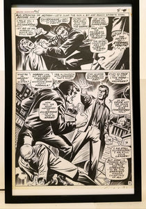 Amazing Spider-Man #75 pg. 4 John Romita 11x17 FRAMED Original Art Poster Marvel Comics