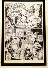 Load image into Gallery viewer, Amazing Spider-Man #75 pg. 8 John Romita 11x17 FRAMED Original Art Poster Marvel Comics
