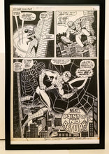 Load image into Gallery viewer, Amazing Spider-Man #69 pg. 20 John Romita 11x17 FRAMED Original Art Poster Marvel Comics
