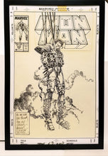 Load image into Gallery viewer, Iron Man #232 by Barry Windsor-Smith 11x17 FRAMED Original Art Poster Marvel Comics
