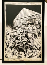 Load image into Gallery viewer, Captain America #247 by John Byrne 11x17 FRAMED Original Art Poster Marvel Comics
