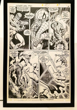Load image into Gallery viewer, Amazing Spider-Man #67 pg. 14 John Romita 11x17 FRAMED Original Art Poster Marvel Comics
