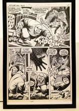 Load image into Gallery viewer, Amazing Spider-Man #69 pg. 11 John Romita 11x17 FRAMED Original Art Poster Marvel Comics
