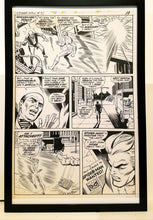 Load image into Gallery viewer, Amazing Spider-Man #71 pg. 7 John Romita 11x17 FRAMED Original Art Poster Marvel Comics
