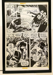Amazing Spider-Man #108 pg. 20 John Romita 11x17 FRAMED Original Art Poster Marvel Comics