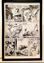 Load image into Gallery viewer, Amazing Spider-Man #84 pg. 14 11x17 FRAMED Original Art Poster Marvel Comics
