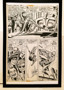 Amazing Spider-Man #106 pg. 10 John Romita 11x17 FRAMED Original Art Poster Marvel Comics