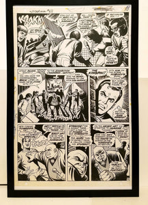 Amazing Spider-Man #68 pg. 14 John Romita 11x17 FRAMED Original Art Poster Marvel Comics
