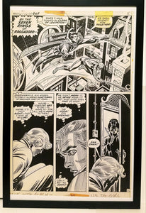 Amazing Spider-Man #109 pg. 11 John Romita 11x17 FRAMED Original Art Poster Marvel Comics