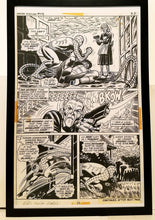 Load image into Gallery viewer, Amazing Spider-Man #115 pg. 23 John Romita 11x17 FRAMED Original Art Poster Marvel Comics
