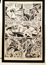 Load image into Gallery viewer, Amazing Spider-Man #67 pg. 19 John Romita 11x17 FRAMED Original Art Poster Marvel Comics
