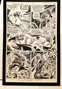 Amazing Spider-Man #67 pg. 19 John Romita 11x17 FRAMED Original Art Poster Marvel Comics