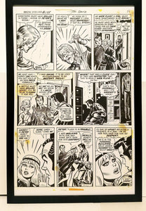 Amazing Spider-Man #108 pg. 15 John Romita 11x17 FRAMED Original Art Poster Marvel Comics