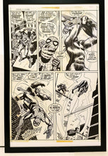 Load image into Gallery viewer, Amazing Spider-Man #110 pg. 19 John Romita 11x17 FRAMED Original Art Poster Marvel Comics
