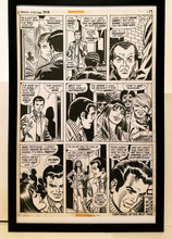 Load image into Gallery viewer, Amazing Spider-Man #106 pg. 15 John Romita 11x17 FRAMED Original Art Poster Marvel Comics
