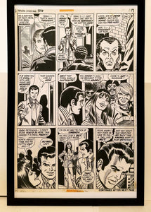 Amazing Spider-Man #106 pg. 15 John Romita 11x17 FRAMED Original Art Poster Marvel Comics