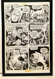 Amazing Spider-Man #108 pg. 8 John Romita 11x17 FRAMED Original Art Poster Marvel Comics