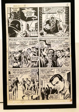 Load image into Gallery viewer, Amazing Spider-Man #68 pg. 12 John Romita 11x17 FRAMED Original Art Poster Marvel Comics
