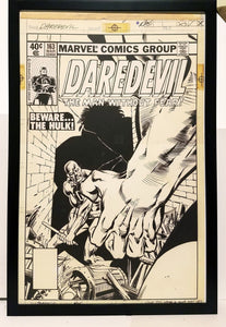 Daredevil #163 by Frank Miller 11x17 FRAMED Original Art Poster Marvel Comics